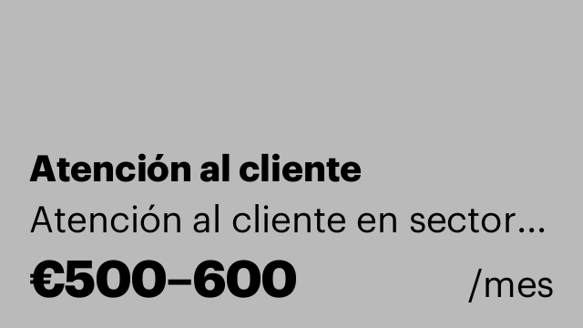 Atención al cliente