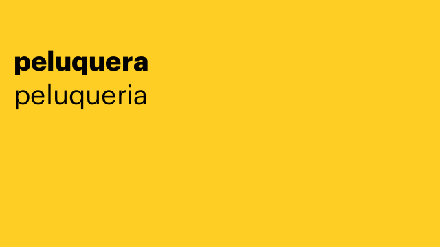 peluquera
