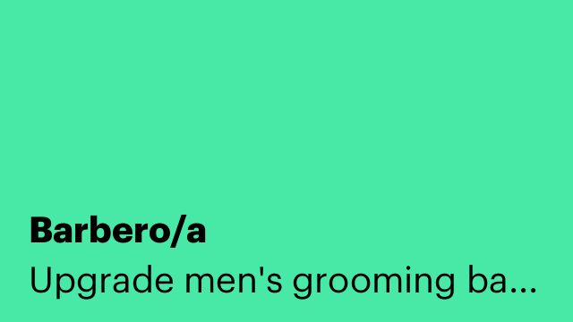 Barbero/a
