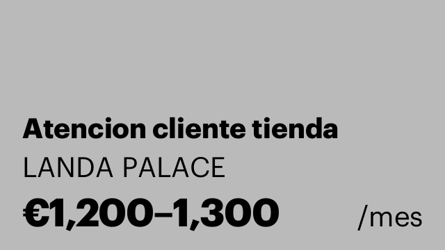 Atencion cliente tienda