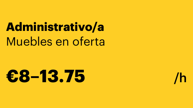 Administrativo/a