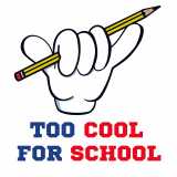 Too cool for school logo