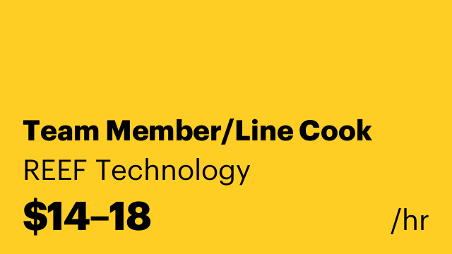 Team Member/Line Cook