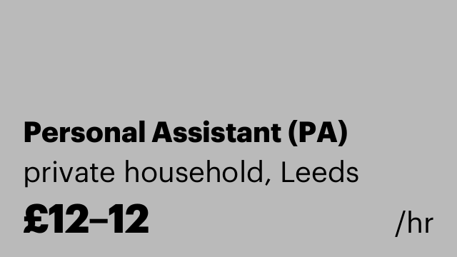 Personal Assistant (PA)