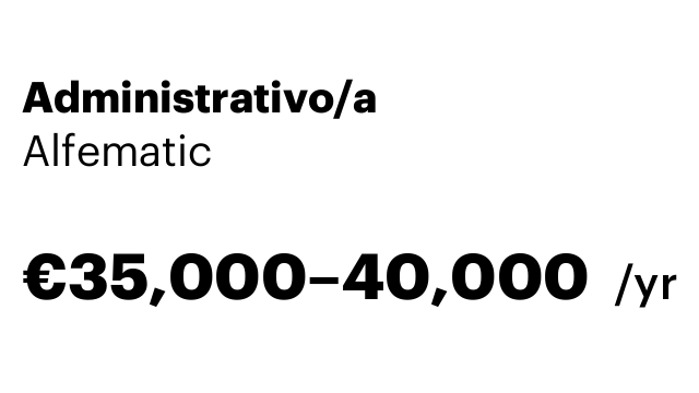 Administrativo/a