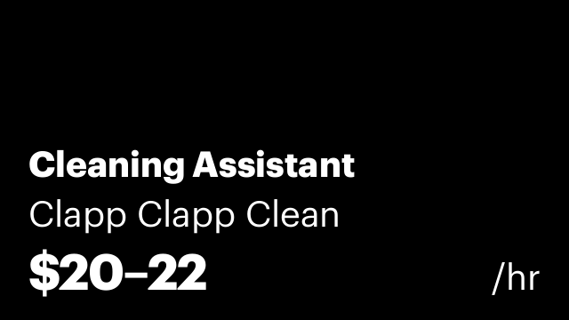 Cleaning Assistant