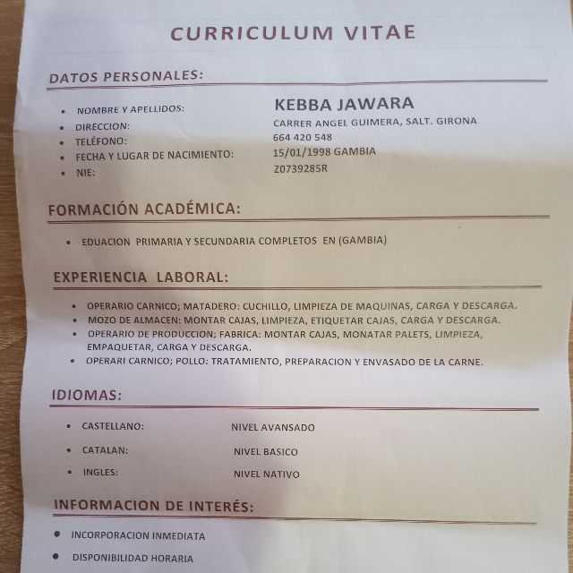 Candidate avatar