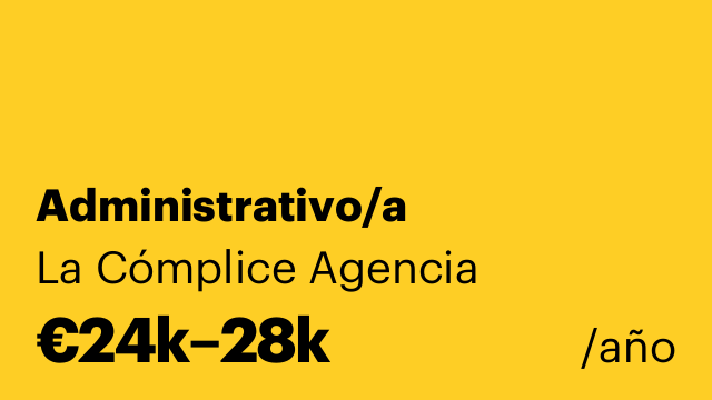 Administrativo/a