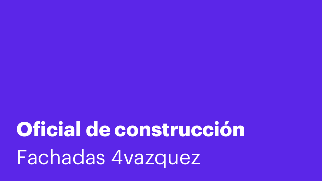 Oficial de construcción