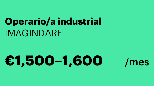 Operario/a industrial