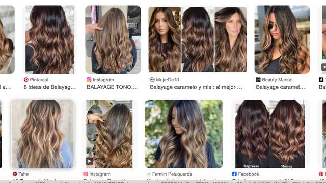 modelo peluqueria