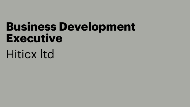 Business Development Executive