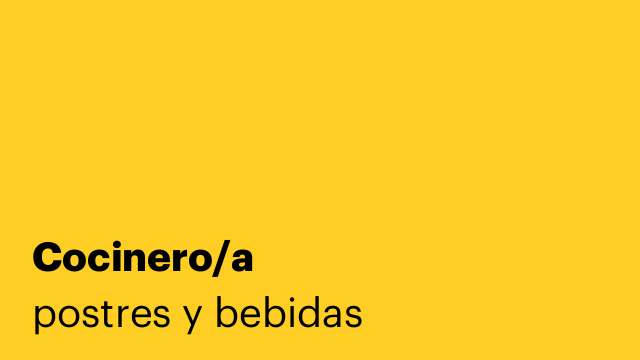 Cocinero/a