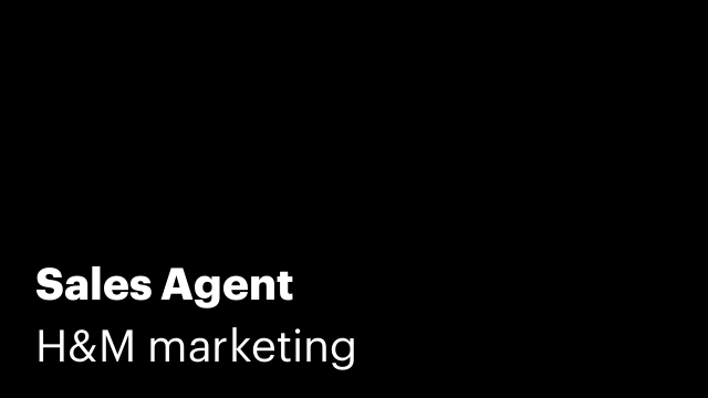 Sales Agent