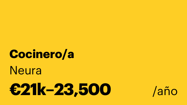 Cocinero/a