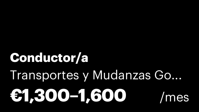 Conductor/a