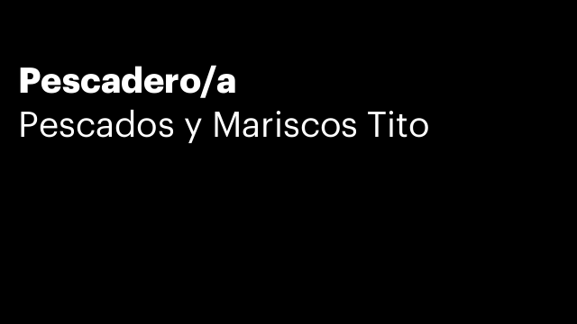 Pescadero/a