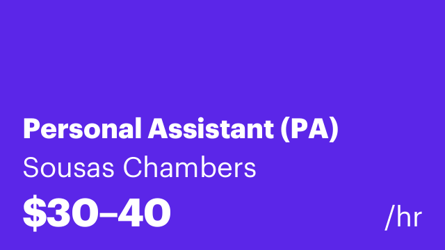 Personal Assistant (PA)