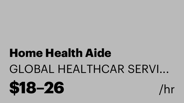 Home Health Aide