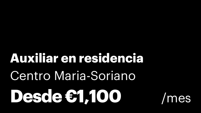 Auxiliar en residencia