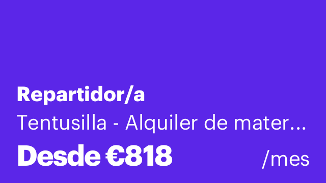 Repartidor/a
