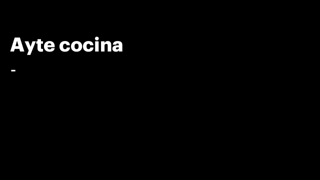 Ayte cocina