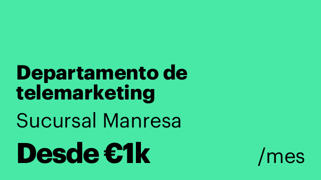 Departamento de telemarketing
