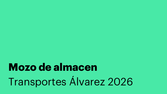 Mozo de almacen