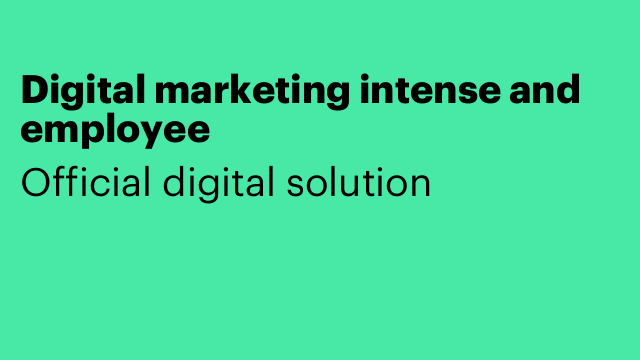 Digital marketing intense and employee