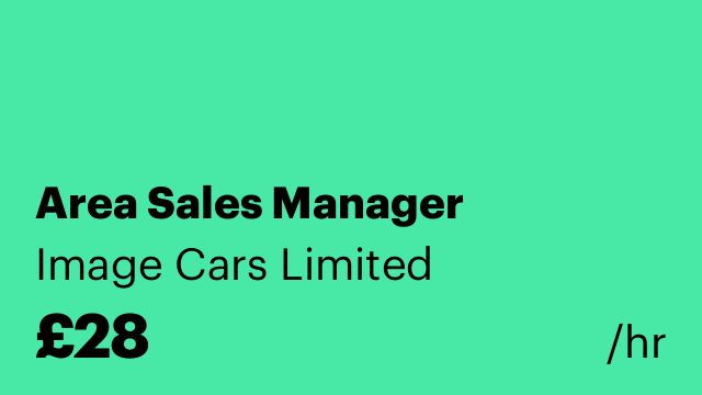 Area Sales Manager