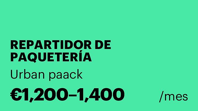 REPARTIDOR DE PAQUETERÍA