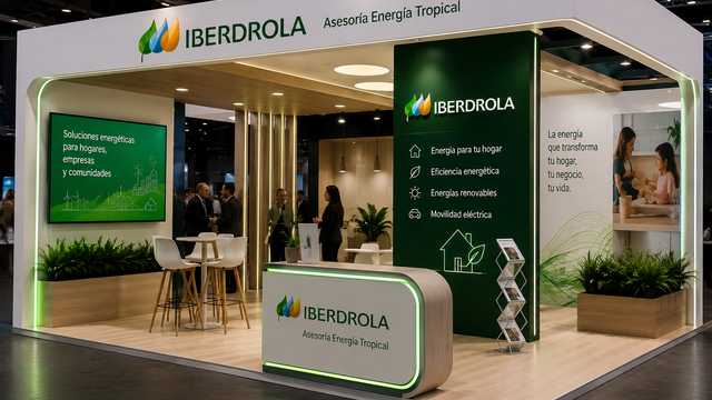 COMERCIAL CAPTADOR PARA STAND IBERDROLA