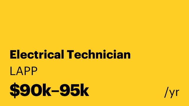 Electrical Technician