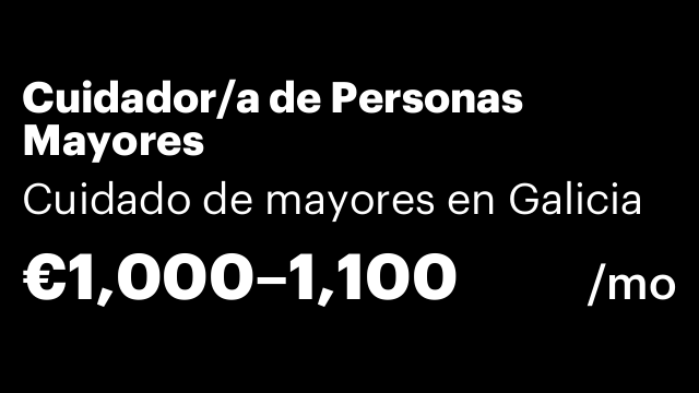 Cuidador/a de Personas Mayores