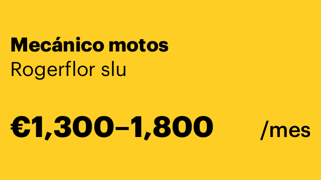 Mecánico motos