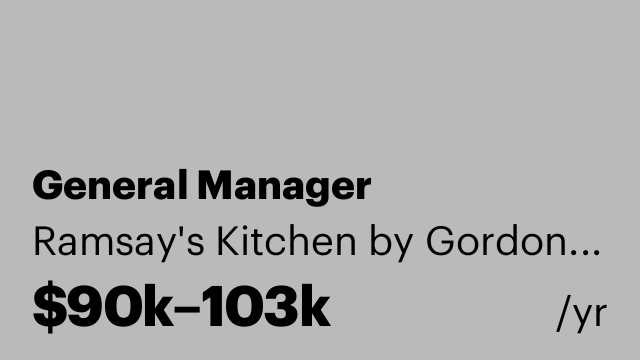 General Manager
