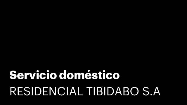Servicio doméstico