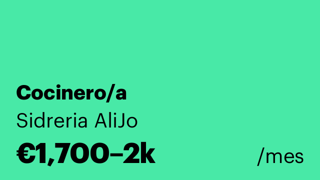Cocinero/a