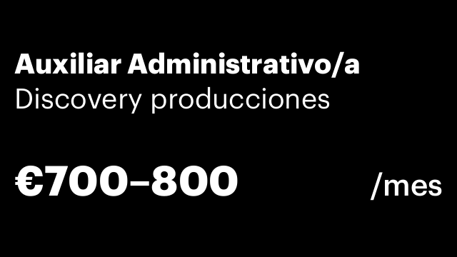 Auxiliar Administrativo/a