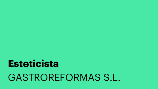 Esteticista