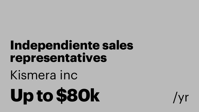 Independiente sales representatives