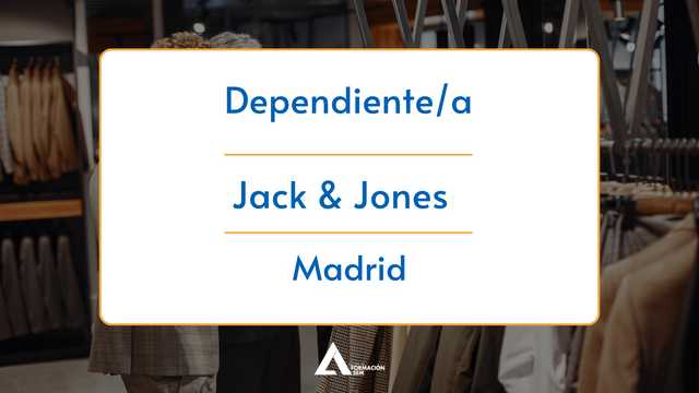 Dependiente/a de Tienda