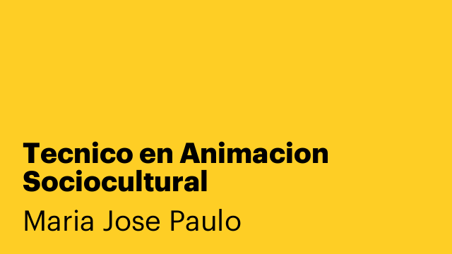 Tecnico en Animacion Sociocultural