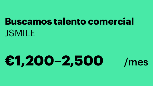 Buscamos talento comercial