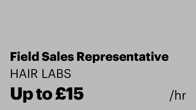 Field Sales Representative