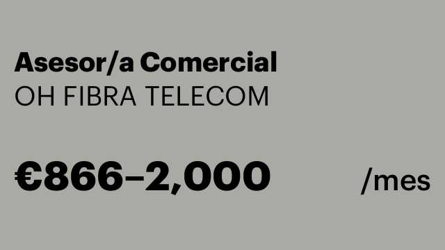 Asesor/a Comercial