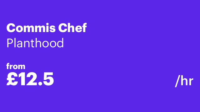 Commis Chef