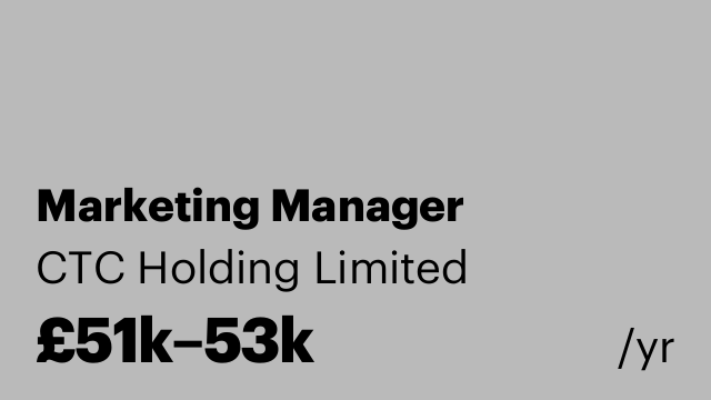 Marketing Manager