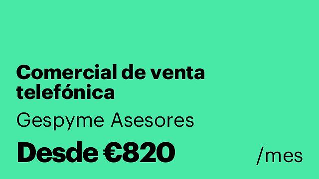 Comercial de venta telefónica