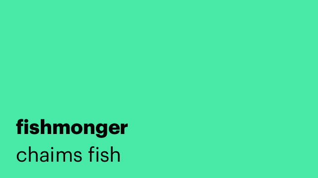 fishmonger